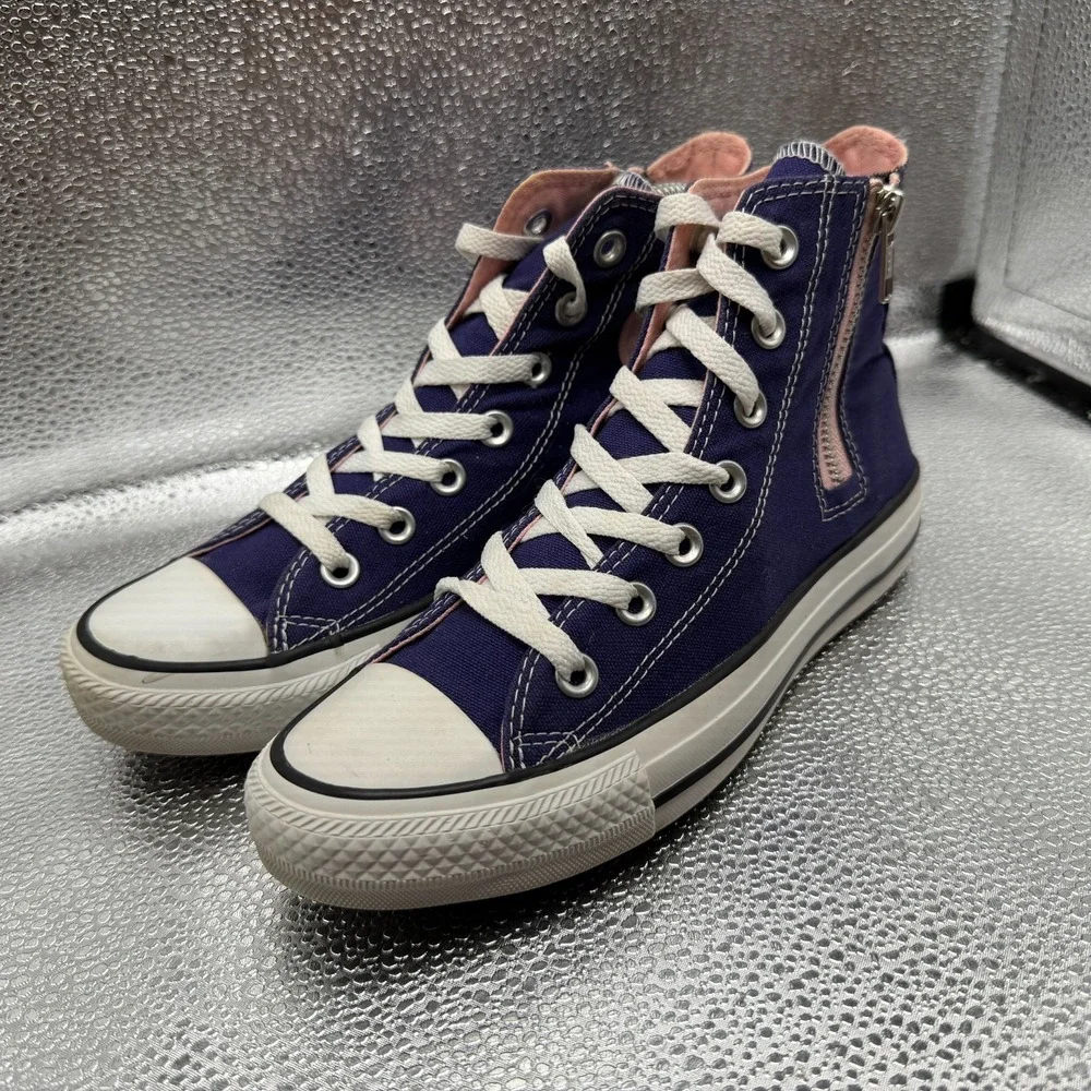Size 6 Converse Chuck Taylor All Star Purple Womens High-Top Sneakers 532432F